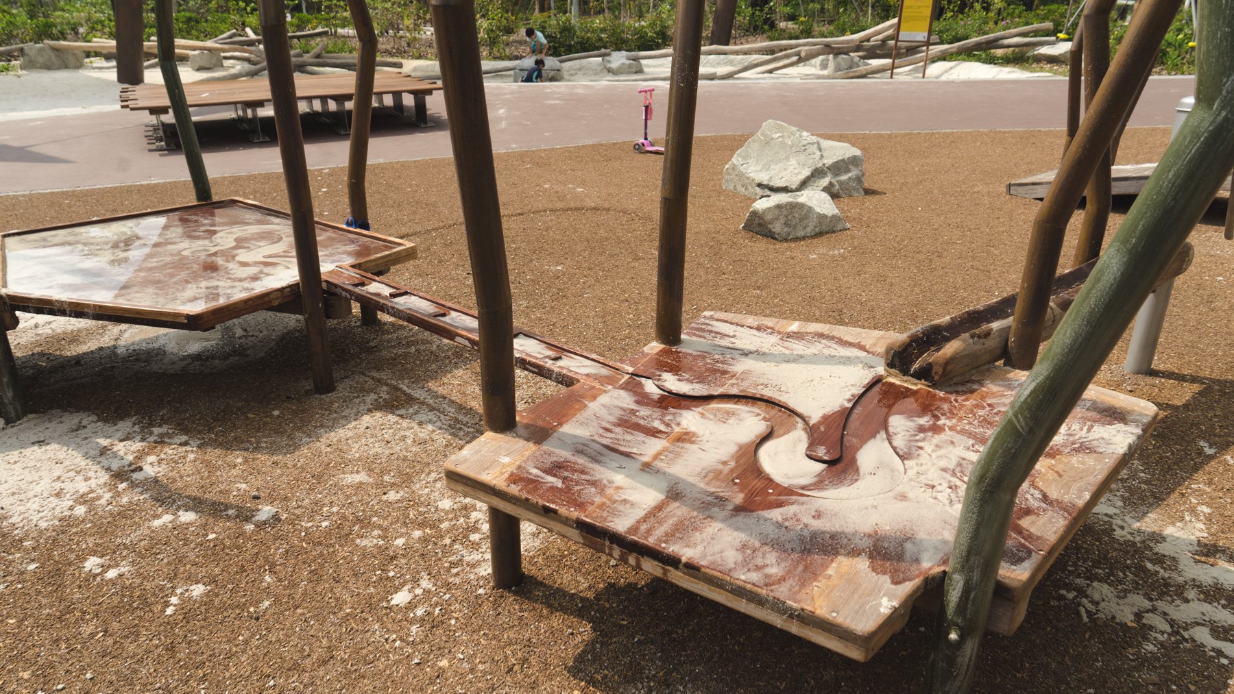 Onewood Decking Platform Children Playground